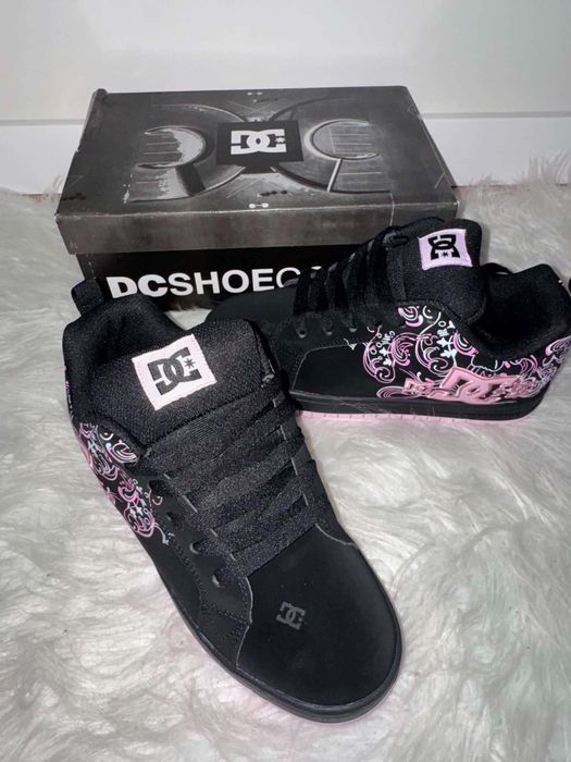 DC Shoes Black Pink