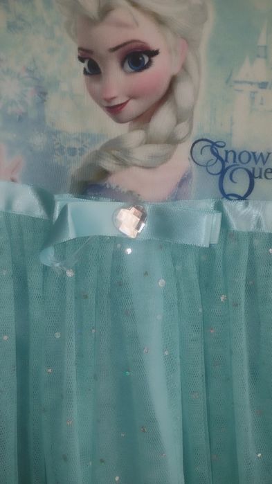 Платье Эльза  голубое