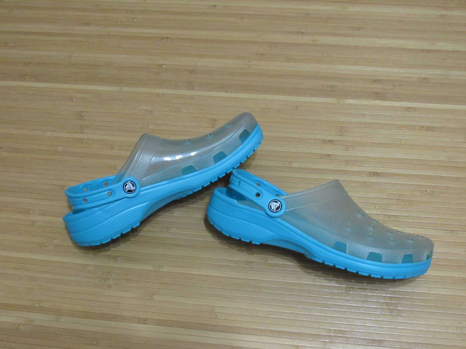 Крокси Crocs Unisex Classic Translucent Clog DIGITAL AQUA