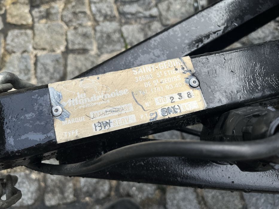 Atrelado 750kg como novo