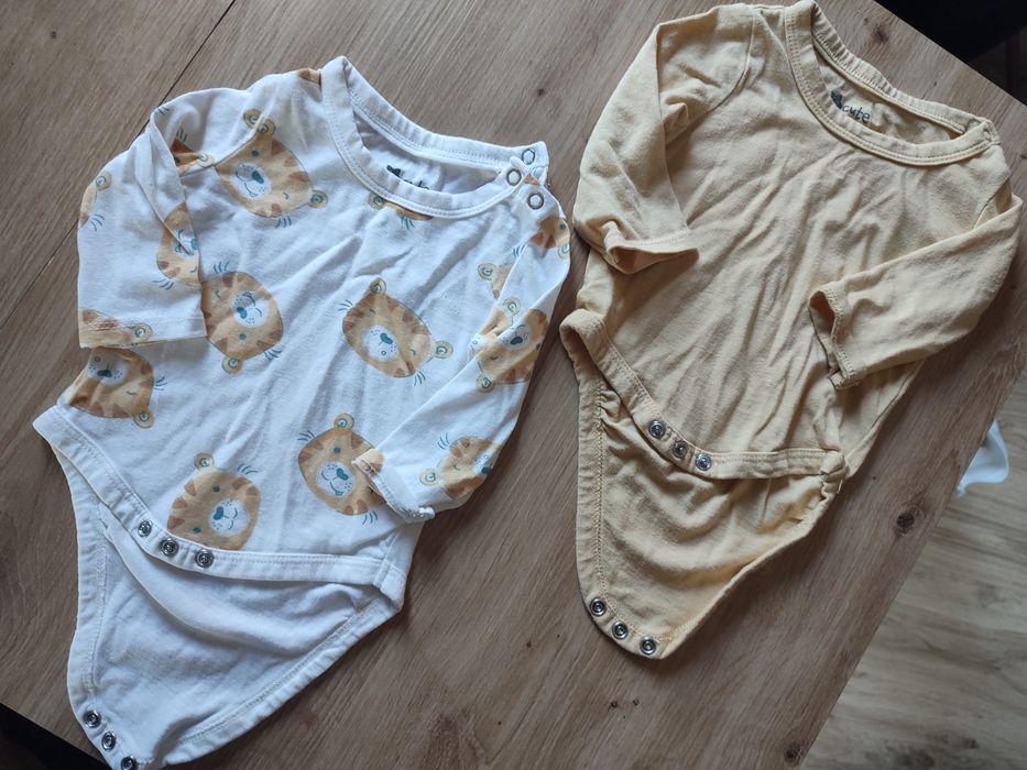 Body niemowlęce r.62 4 szt