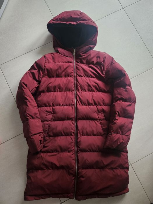 Dłuższa kurtka pikowana Cropp s/m szer 51x2 dl 88cm dwustronna