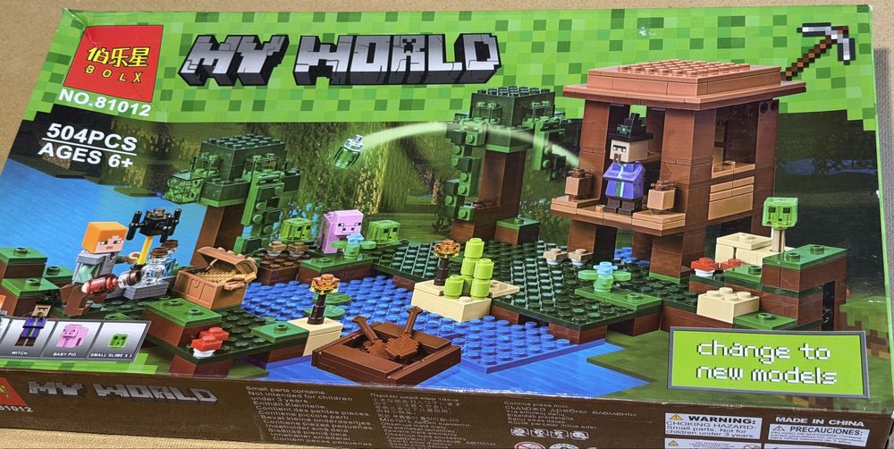 Конструктор My World "Хищка ведьмы" на 508 деталей (10622)