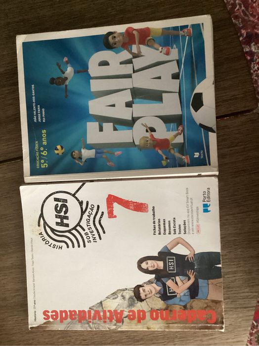 Fair Play 5/6 e Caderno atividades HSI sob investigacao