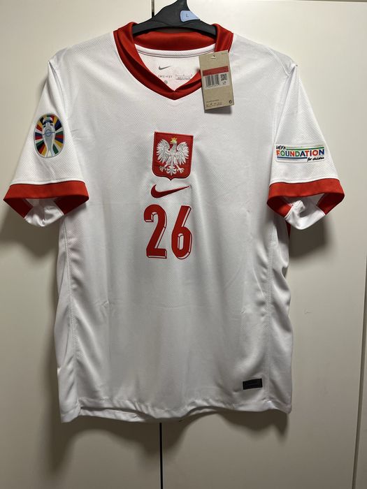 Koszulka Piłkarska Polska Kacper Urbański 26  Euro 2024 Nike M/L