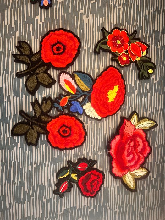 Patches bordados termo colantes