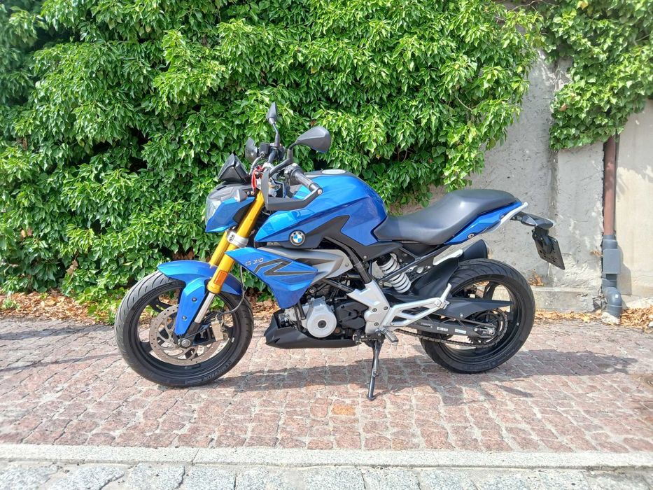 BMW G 310 R Naked Bike doskonały stan sprowadzony zarejestrowany w PL dostawa transport
