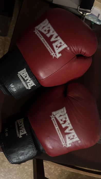 Боксерські рукавиці/перчатки Reyvel 14 oz