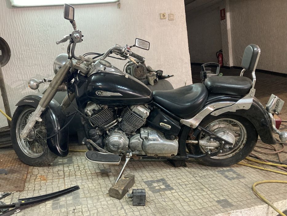escape yamaha dragstar xvs 650 e muito mais material