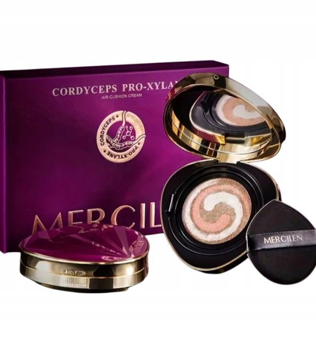 Mercilen cordyceps pro-xylane air cushion cream podkład do twarzy