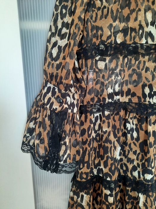 Sukienka MINOUU panterka rozm. 38