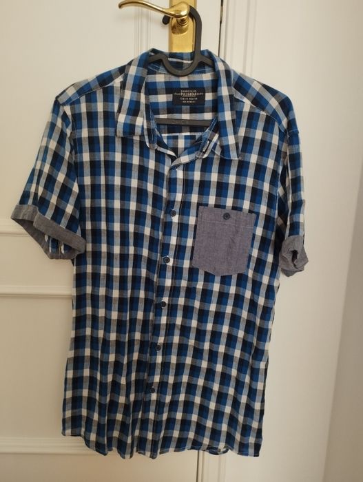 Camisa de manga curta homem