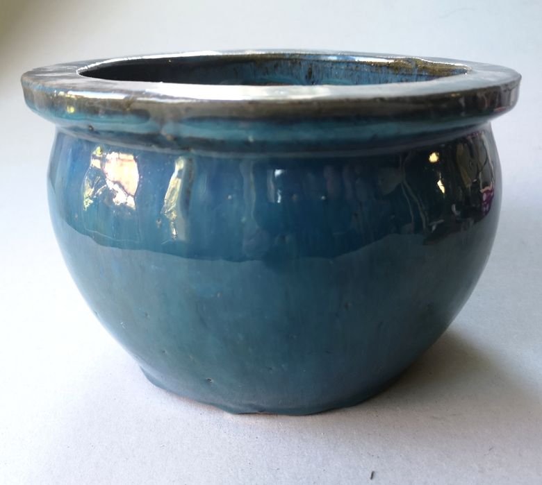Doniczka ceramiczna baryłka