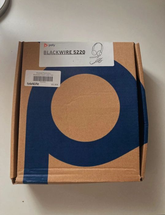 Headset Poly Blackwire 5220 USB