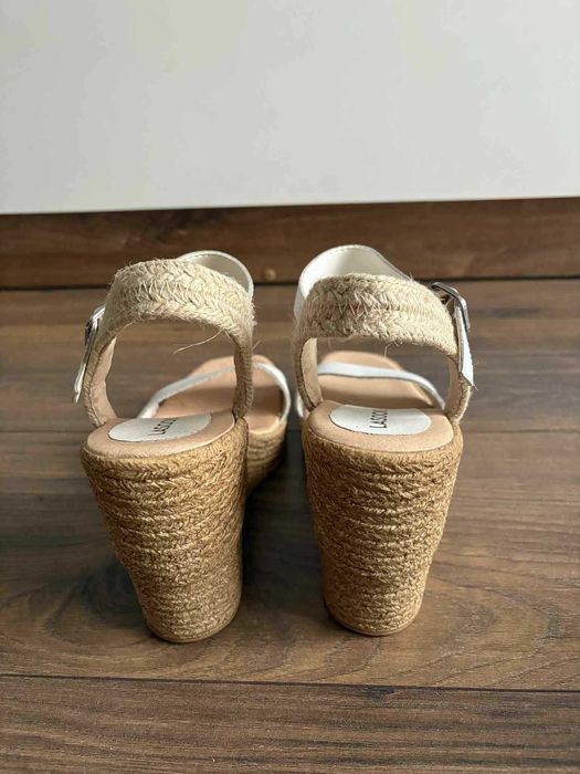Buty na koturnie sandały obcasy Lasocki NOWE