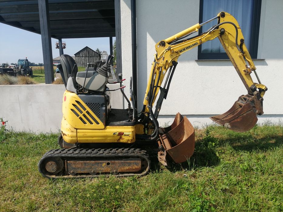 Minikoparka New Holland E9SR 3 łyżki joysticki okazja