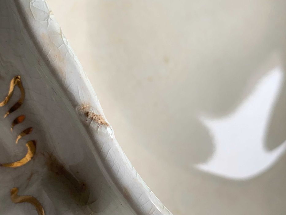 Terrina porcelana WH Grindle. Antiguidade