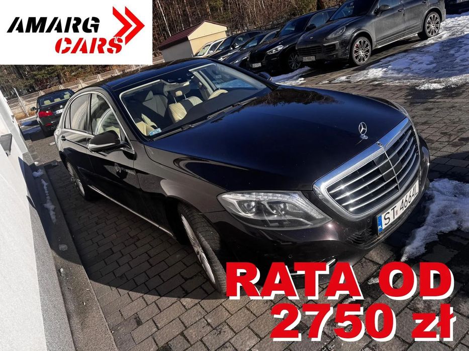 Mercedes-Benz Klasa S Mercedes S klasa prywatne RATY prywatny leasing bez BIK i KRS