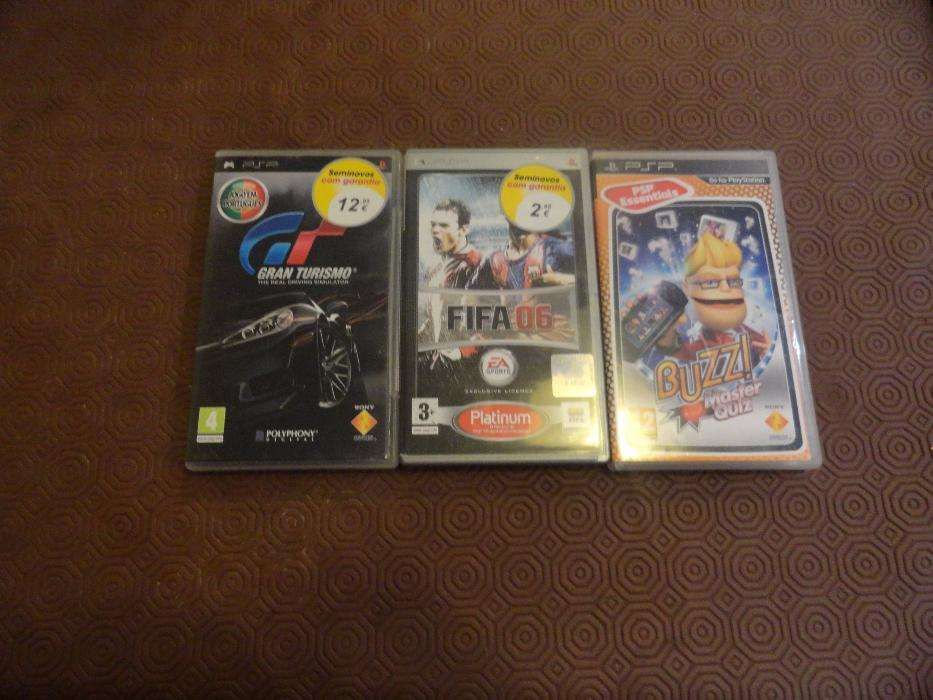 Jogos PSP em bom estado
