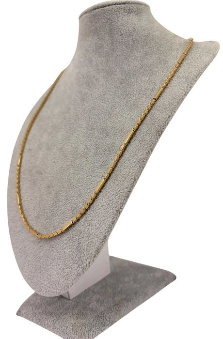Złoty Łańcuszek Blaszki Efektowny 11,14G 585 DŁUGOŚĆ 55CM