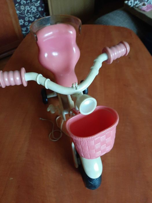 rowerek i kask dla lalki