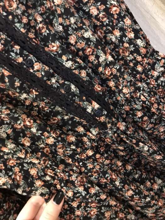 Платье цветочный принт, размер XS-S