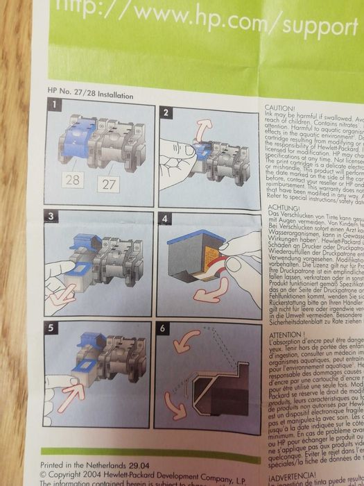 кольоровий струменевий принтер HP Deskjet 3520