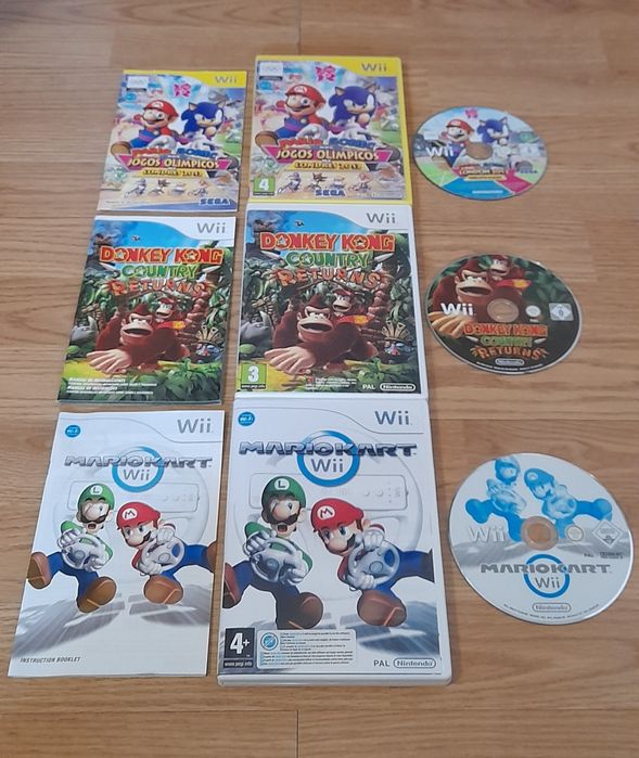 PROMOÇÃO - Jogos Wii/Wii U Nintendo Wii (ORIGINAIS)