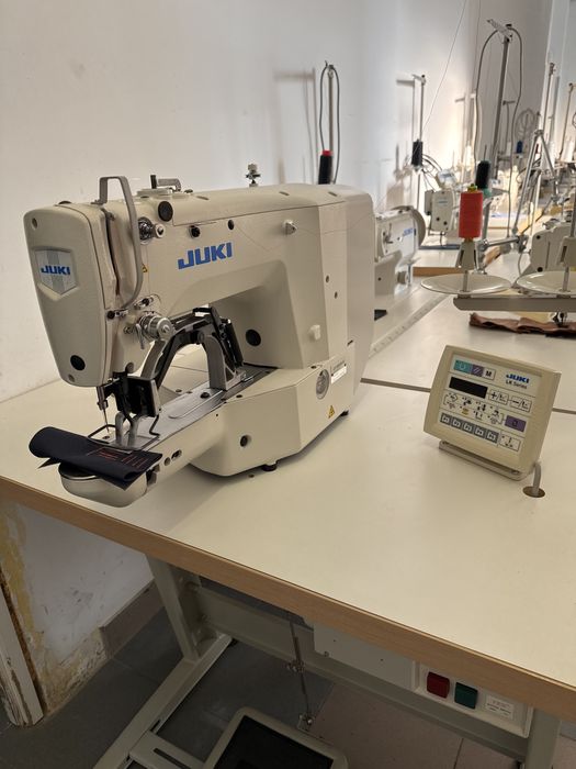 Maszyna szwalnicza Juki rygiel LK 1900AN-HS ciężkie szycie