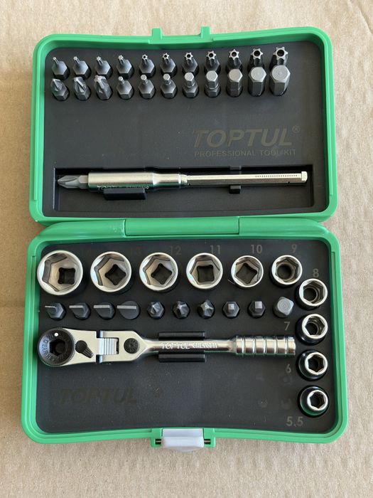 Caixa roquete 1/4 Toptul