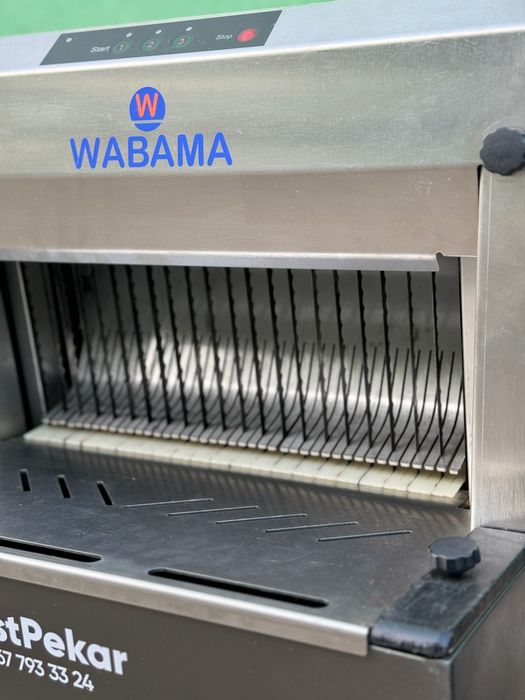 Хлеборезка автомат с крышкой Wabama 20мм