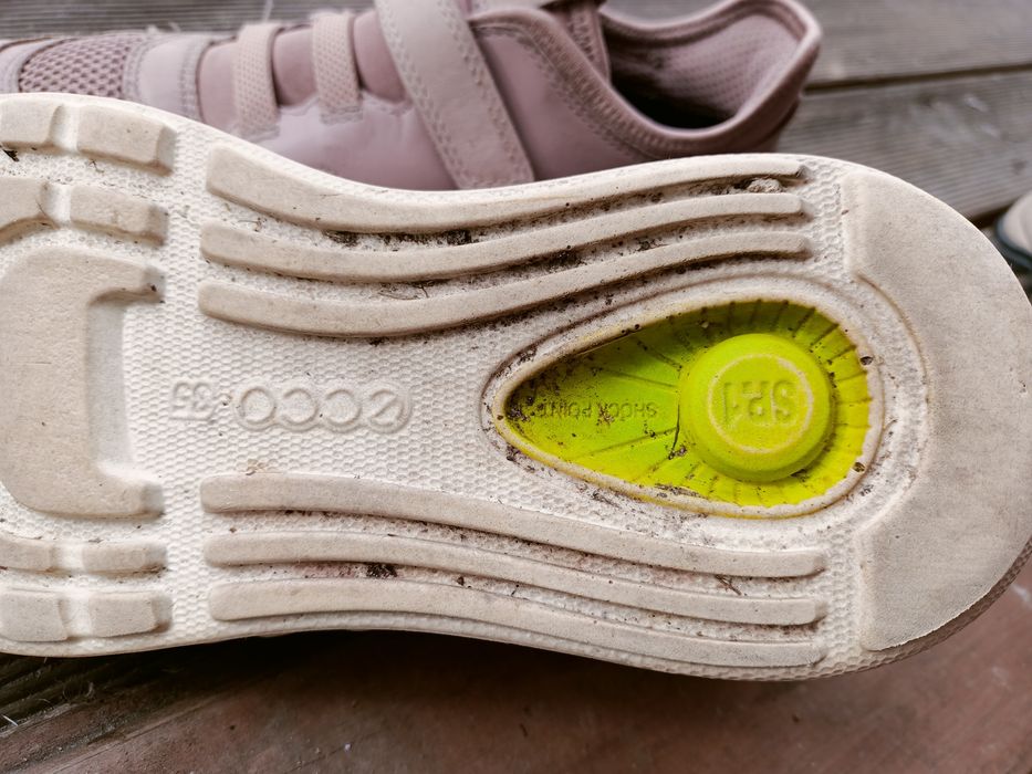 Buty Ecco 35 pudrowe goretex