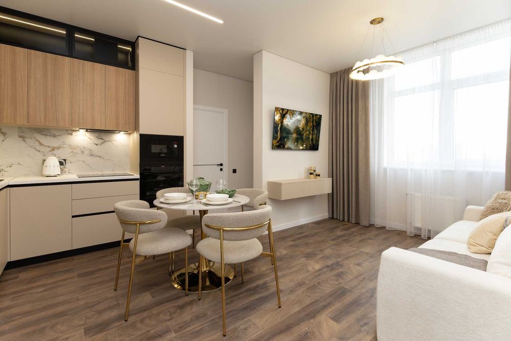 ПРОДАЖА • 2к кв с террасой • 58,5 м² • Вид на ипподром • 65 Жемчужина Кадорр Сити на Краснова • С премиальной отделкой KADORR Group