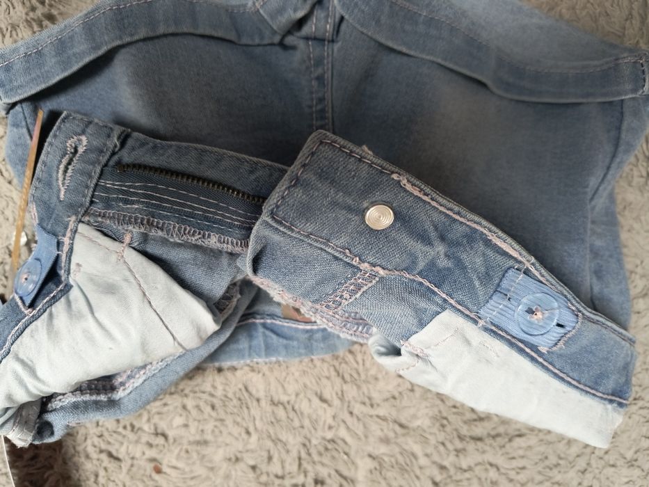 Nowe spodenki jeansowe dziewczynka 116 cm