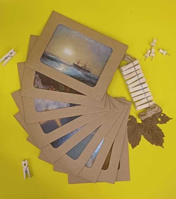 Вінтажний подарунок - декор- набір листівок 1970 р