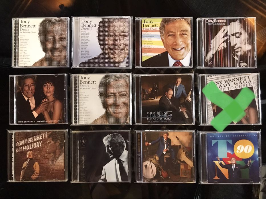 Diana Krall Michael Buble Tony Bennett Rod Stewart CD