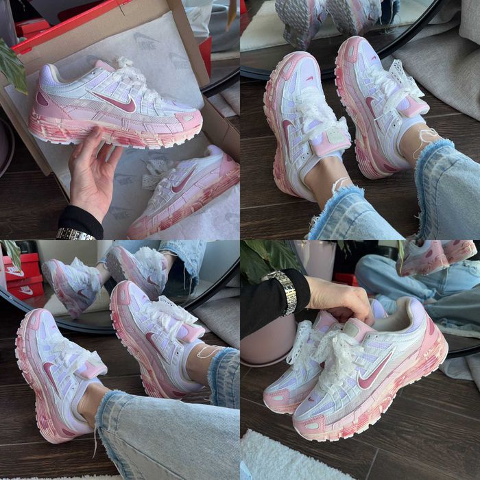 Женские кроссовки Nike P-6000 Custom Pink 36-41 Новинка Сезона! Топ