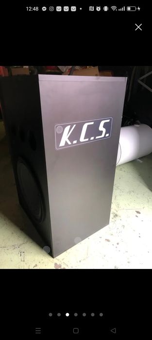 COLUNA DE SOM KCS ( coluna de som de cinema )