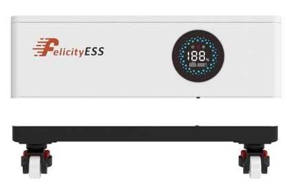 BMS e bateria LiFePO4 5,12 kWh Felicity LUX-X