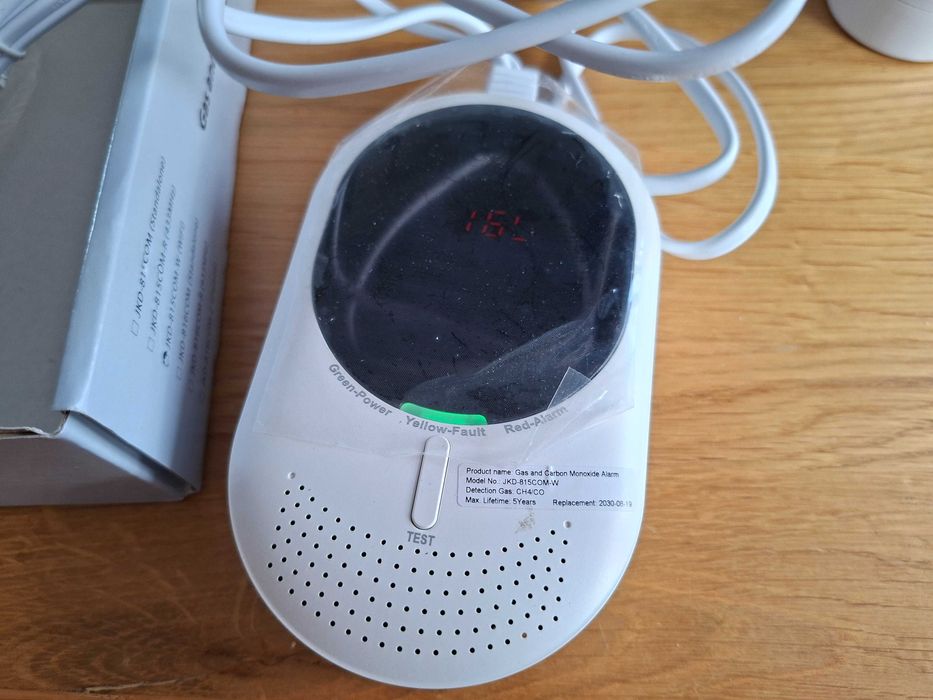 Czujnik gazu i tlenku węgla PHYSEN WLAN – inteligentne bezpieczeństwo domu