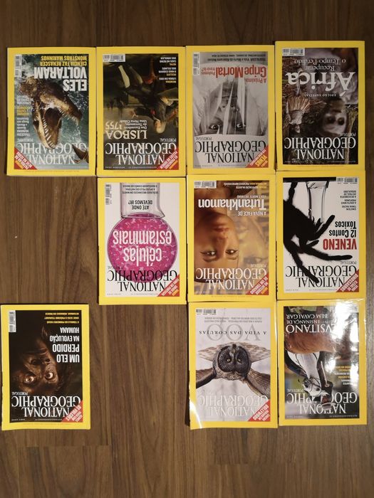 National Geographic - várias revistas