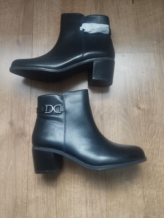 Botki damskie roz 40