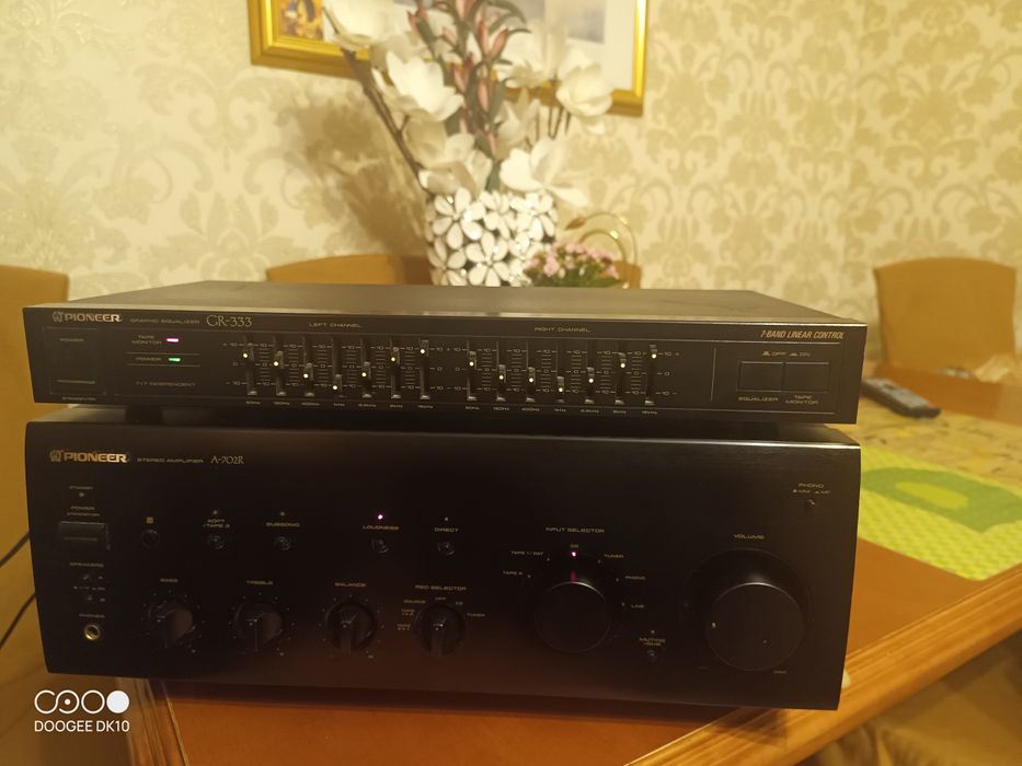 Wieża Pioneer A-702R,Korektor GR-333 OKAZJA!!! Japan