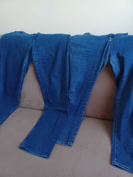 Dżinsy damskie wysoki stan 2 pary
