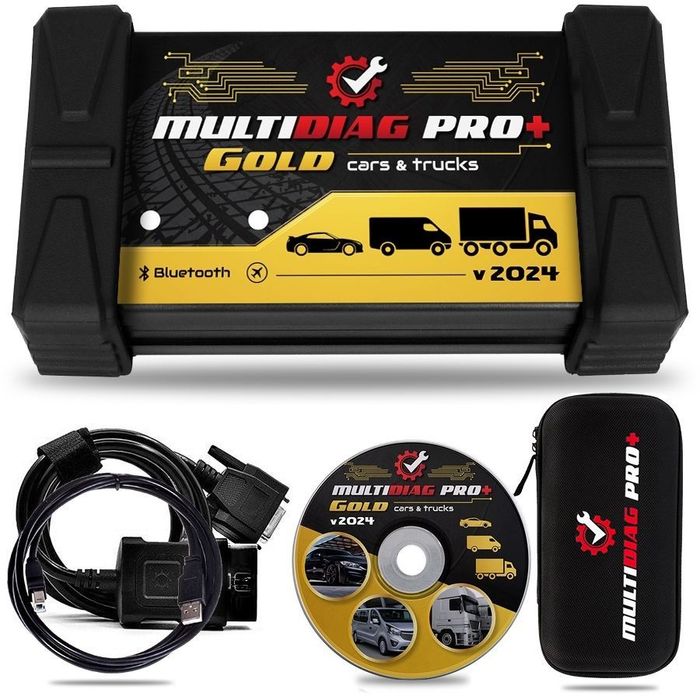 MULTIDIAG PRO+ GOLD 2024 TCS CDP+ Skaner Tester Komputer diagnostyczny