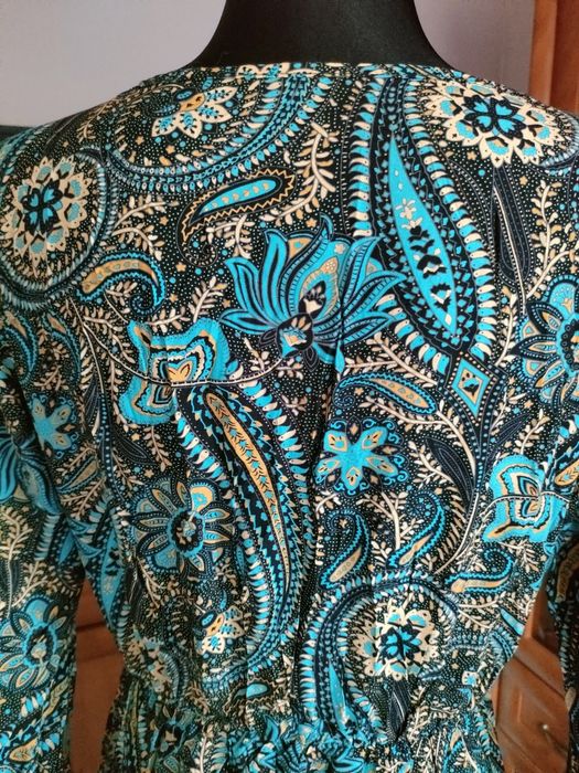 Sukienka damska styl boho 100% wiskoza rozmiar L