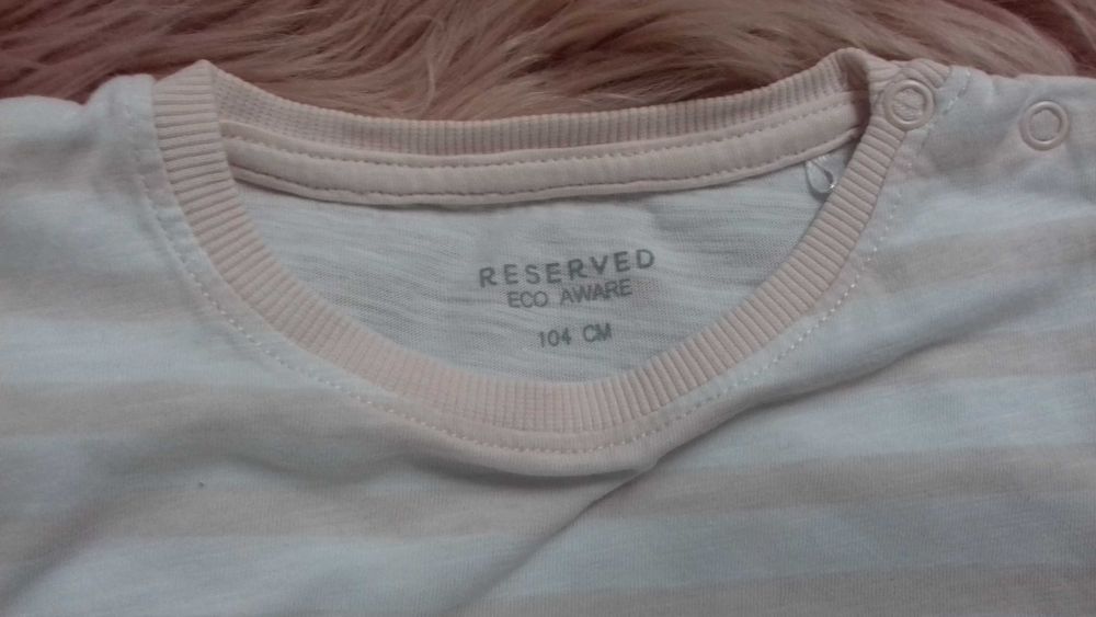 koszulka 98-104 Reserved t-shirt+spodenki H&M 86 dziewczynka