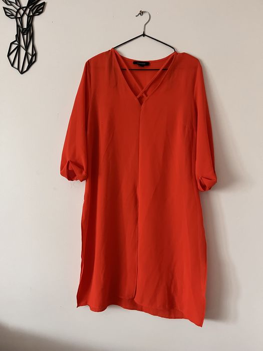 Narzutka na stroj kapielowy czerwony