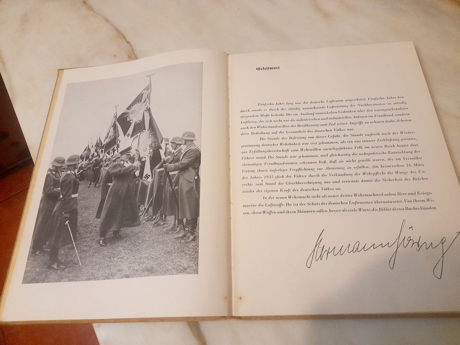 Livro Alemão Die Deutsche Luftwaffe Força Aérea Alemã 1940