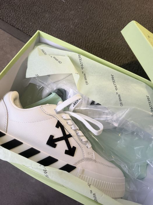 Кеди Off white шкіряні